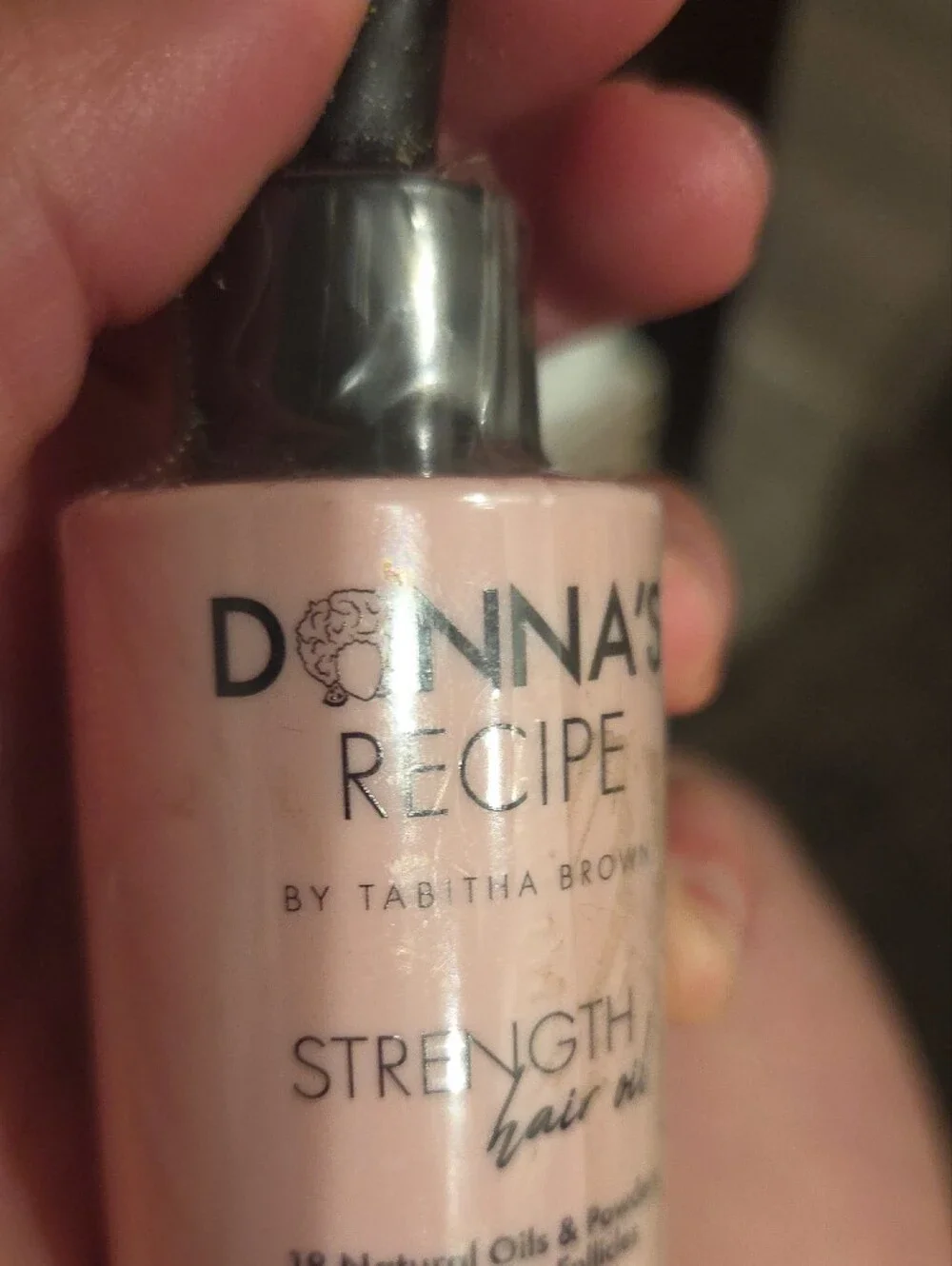 Donna's Recipe Strength Hair Oil — Pink